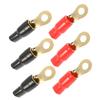 Happyyami 3Pairs Audio Plug Adapters Speaker Wire Connectors for Car Audio Installation Durable Easy to Install Speaker Cable Connectors view 1