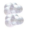 FUNOMOCYA 20Pcs Clear DIY Decorative CD Discs Blank Craft Disks for Painting Writing and Home Decor for Teens Creativity and Aesthetic Projects view 1