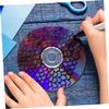 FUNOMOCYA 20Pcs Clear DIY Decorative CD Discs Blank Craft Disks for Painting Writing and Home Decor for Teens Creativity and Aesthetic Projects view 3