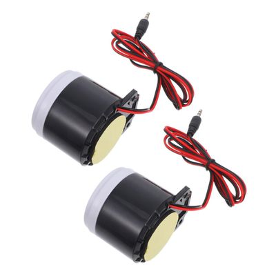 2pcs Mini Security Alarm Siren System with Loud Sound for Home and Business Anti-Theft Alert