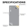Tablet Skin Compatible with BOOX Palma 2 (2024) - Solid Gray - Premium 3M Vinyl Protective Wrap Decal Cover - Easy to Apply | Crafted in The USA by MightySkins view 2