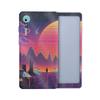 Glossy Glitter Tablet Skin Compatible with BOOX Palma 2 (2024) - Synthwave Fringe - Premium 3M Vinyl Protective Wrap Decal Cover - Easy to Apply | Crafted in The USA by MightySkins view 1