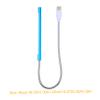 DIYEAH 2Pcs USB Touch Control LED Reading Lamp Gooseneck Night Light for Laptop Computer Dimmable USB Light with Flexibility Portable Design for Easy Use view 2