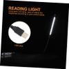 DIYEAH 2Pcs USB Touch Control LED Reading Lamp Gooseneck Night Light for Laptop Computer Dimmable USB Light with Flexibility Portable Design for Easy Use view 3