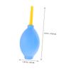 Beatifufu 4Pcs Rubber Air Blower for Eyelash Extensions Quick Drying Tool for Individual Lash Application Efficient Cleaning for Camera Lenses Blue Pink Color view 2