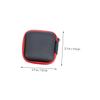 FELTECHELECTR 4Pcs Charging Cable Storage Case Multi Use Pouch for Earbuds USB Cables Coins Black Red Purple Yellow Travel Organizer for Home and Outdoors view 2