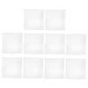 Zerodeko 10Pcs Clear Vinyl Record Sleeves Self Adhesive Protective Covers for Albums Plastic Outer Sleeves for Record Lovers to Prevent Dust and Scratches view 1