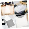 Zerodeko 10Pcs Clear Vinyl Record Sleeves Self Adhesive Protective Covers for Albums Plastic Outer Sleeves for Record Lovers to Prevent Dust and Scratches view 3