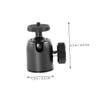SEWACC 1Set Rotating Ball Head Tripod Accessory for Camera Projector Durable Mount Adapter Lightweight Versatile Camera Accessories for Optimal Viewing Experience view 2