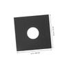 BESPORTBLE 8pcs Black Record Sleeves Double-Layer Anti-Static Cardboard Album Jackets for Music Storage Convenient Replacement Covers view 2