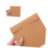 Beaupretty 50pcs Vintage Kraft Paper CD Sleeves Envelopes Square Card Envelope CD Storage for Music Lovers Sturdy Paper Holders view 4