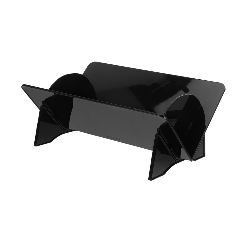 ABOOFAN CD Storage Rack Desktop Vinyl Record Holder Sleek Organizer for and Albums Sturdy Structure for Easy Access and Stylish Desktop Display for
