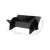 ABOOFAN CD Storage Rack Desktop Vinyl Record Holder Sleek Organizer for and Albums Sturdy Structure for Easy Access and Stylish Desktop Display for view 2