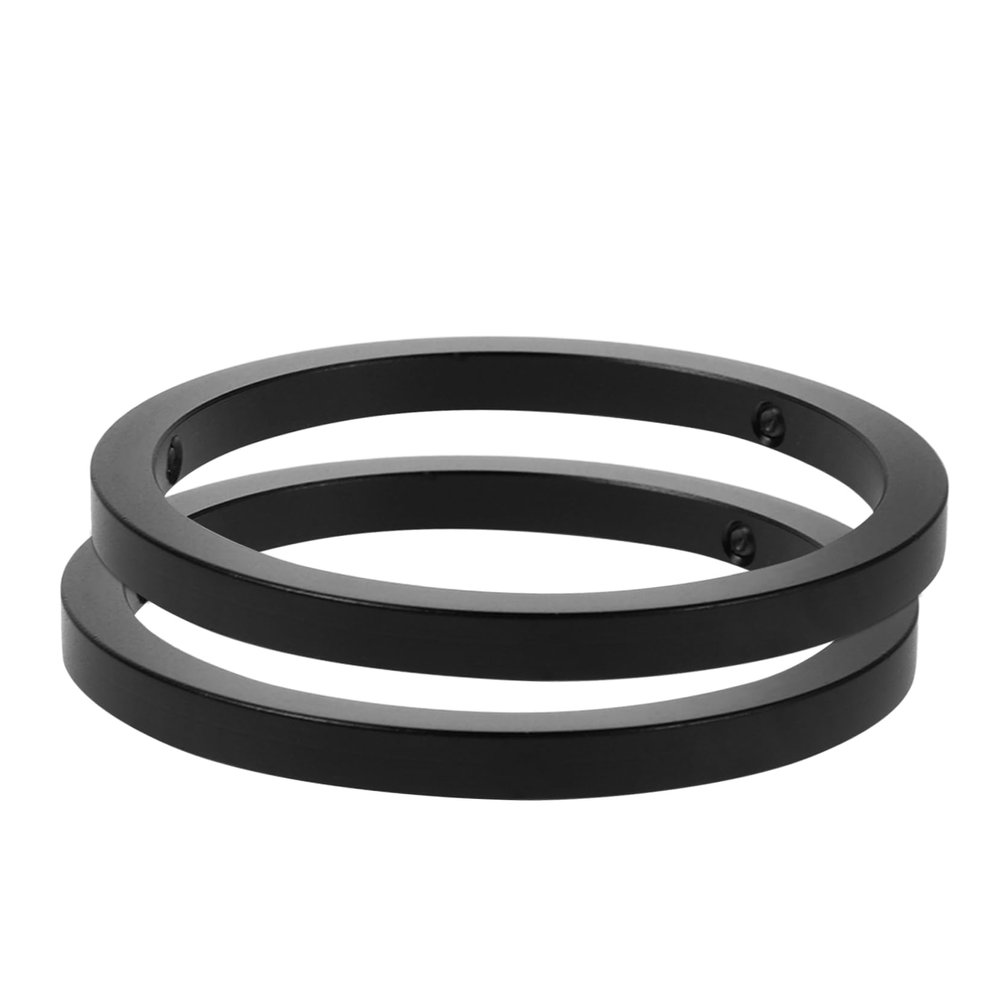 Balacoo 2-Inch Telescope Eyepiece Parfocal Rings Set 2 Metal Rings for Astronomy Telescopes Compatible Models Easy Alignment for Viewing