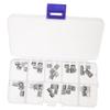 HOMOBABE 100PCS Micro USB Female Socket Connectors All-Copper 5-Pin USB Jack for Soldering and Repair for DIY Projects and Indoor Use view 1