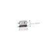 HOMOBABE 100PCS Micro USB Female Socket Connectors All-Copper 5-Pin USB Jack for Soldering and Repair for DIY Projects and Indoor Use view 2