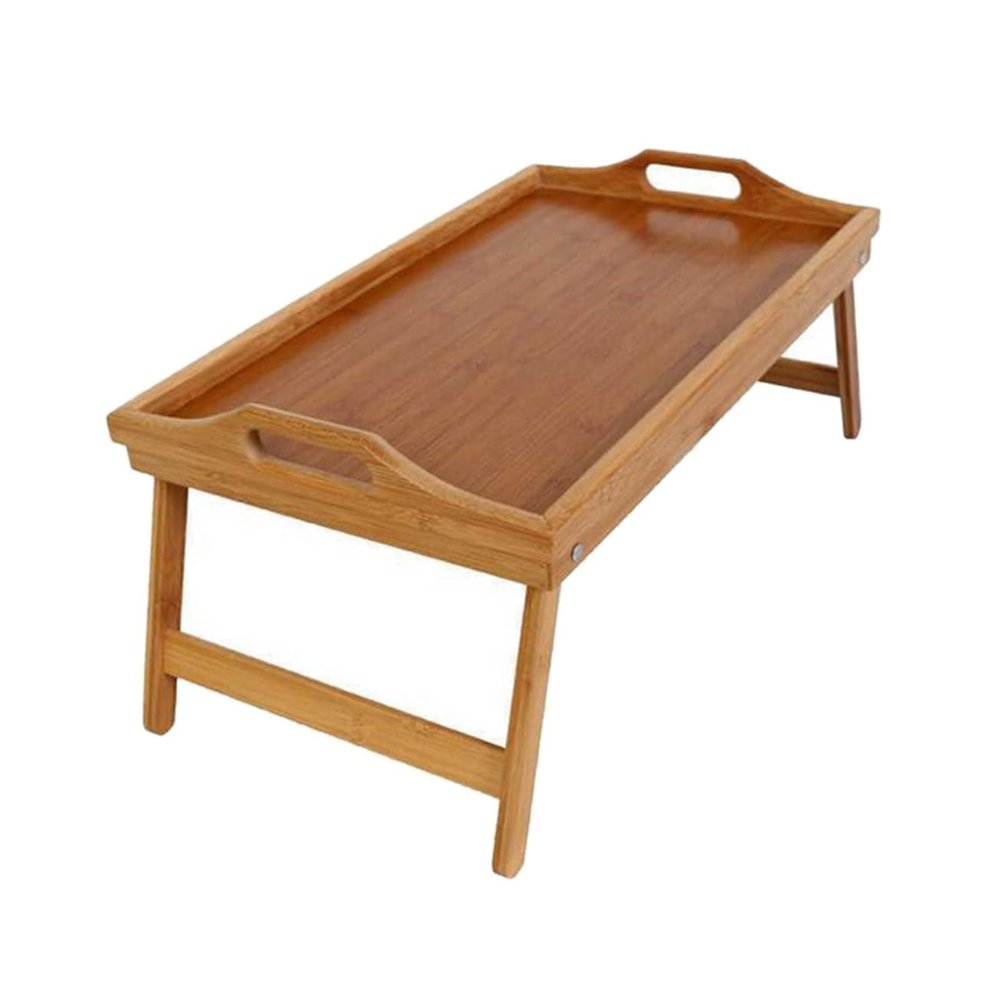 CIYODO Foldable Bed Tray Handles 21cm Leg Support Multi-Functional Laptop Desk for Bed for Eating Working and Gaming