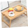 CIYODO Foldable Bed Tray Handles 21cm Leg Support Multi-Functional Laptop Desk for Bed for Eating Working and Gaming view 3