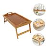 CIYODO Foldable Bed Tray Handles 21cm Leg Support Multi-Functional Laptop Desk for Bed for Eating Working and Gaming view 4