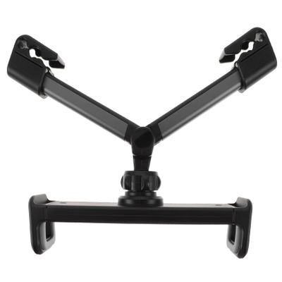 HOUDERCO Tablet Holder for Headrest Adjustable Mount for Stable Design Holds Up to Easy Install for Rear Entertainment Compatible with All Tablets