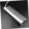 7-Port USB 3.0 Hub for PC and Laptops Compact Data Hub Separate Power Control Portable USB Splitter for Flash Drives and Devices view 3