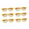WHAMVOX 6Pcs Glasses Plastic Eyewear for Immersive Movie Experience for Travel Cinema Games and Home Viewing for Entertainment view 1