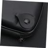 POPETPOP Eva Hard Disk Organizer Pouch with Hook Fall Electronics Storage Bag for Power Bank Earphone and Cables Portable Black Accessory Case view 2