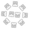 Abaodam 100pcs USB A Female Port 90-Degree Solder Connector USB 2.0 Replacement Adapter Back Cover for DIY Projects Compatible Electronic Devices