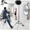 POPETPOP 1Set Collapsible Photography Reflector Light Diffuser for Camera Shoots Flexible Durable for Outdoor Studio Lighting for Photographers Artists view 3