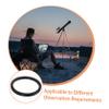Uonlytech 2-Inch Astronomical Telescope Eyepiece Parfocal Rings Set 2 Metal Rings for Telescope Accessories Compatible Eyepiece Models view 3