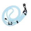 Bewinner Action Camera Lanyard - Storage Case Adjustable AntiLost Strap with Cushioned Pads for 3, Action 5, ONE X4 (Blue) view 2