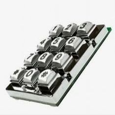 1895-017 Telephone Entry System Keypad  10-Pin Numeric (Without Letters)