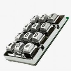 1895-017 Telephone Entry System Keypad  10-Pin Numeric (Without Letters)