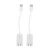 SHINEOFI 2Pcs Durable USB External Sound Card Adapter for Laptops and Independent Noise Filtering Chip Supports Headphone and Microphone Audio Output Design view 1