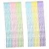 Holibanna 2Pcs Rainbow Tinsel Backdrop Curtains Pastel Photo Booth Streamers Birthday Decorations for Parties Fringe Curtain view 1