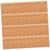 HAKIDZEL 50pcs Retro Brown Kraft Paper CD and DVD Sleeves Square Card Envelopes Sturdy Storage for Discs for Collectors and Packaging view 1
