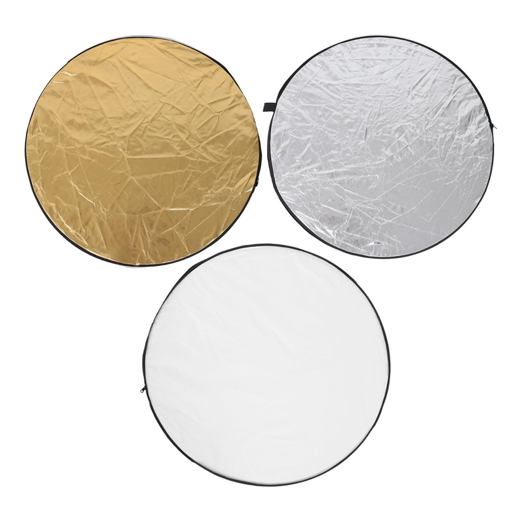 POPETPOP 1Set Collapsible Flash Reflector Diffuser for Photography Portable Light Reflector with Softening Effect for Professional Results for Studio Use and Outdoor Shoots