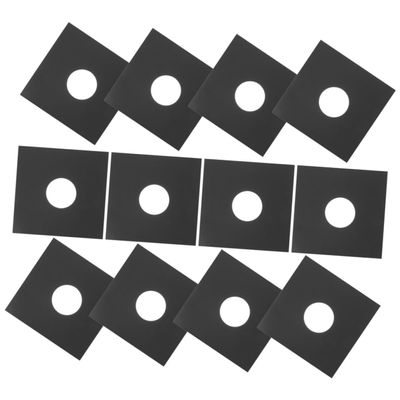 Abaodam 12Pcs Kraft Paper Vinyl Record Sleeves Durable Protective Covers for Vinyl Records Design for Optimal Dust and Scratch Protection