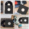 Abaodam 12Pcs Kraft Paper Vinyl Record Sleeves Durable Protective Covers for Vinyl Records Design for Optimal Dust and Scratch Protection view 3