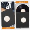 Abaodam 12Pcs Kraft Paper Vinyl Record Sleeves Durable Protective Covers for Vinyl Records Design for Optimal Dust and Scratch Protection view 4