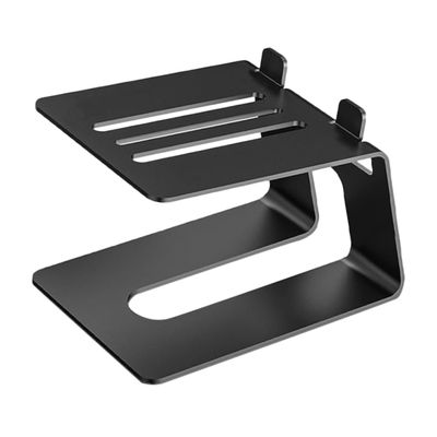 Abaodam Metal Desktop Speaker Stand Stylish Design for Home Office Durable Metal Construction for Desktop Speakers Keeps Workspace Organized and Clutter