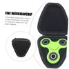 DIYEAH 3Pcs Portable Cable Case Durable Fidget Peg Top Pouches for Organizing Cords and Accessories for Travel and Daily Use Black view 4