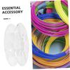 Ciieeo 2pcs 3D Printer Spool Reel Holder Portable Cable Storage Organizer for Outdoor Extension Cords Compatible Printing Materials view 3