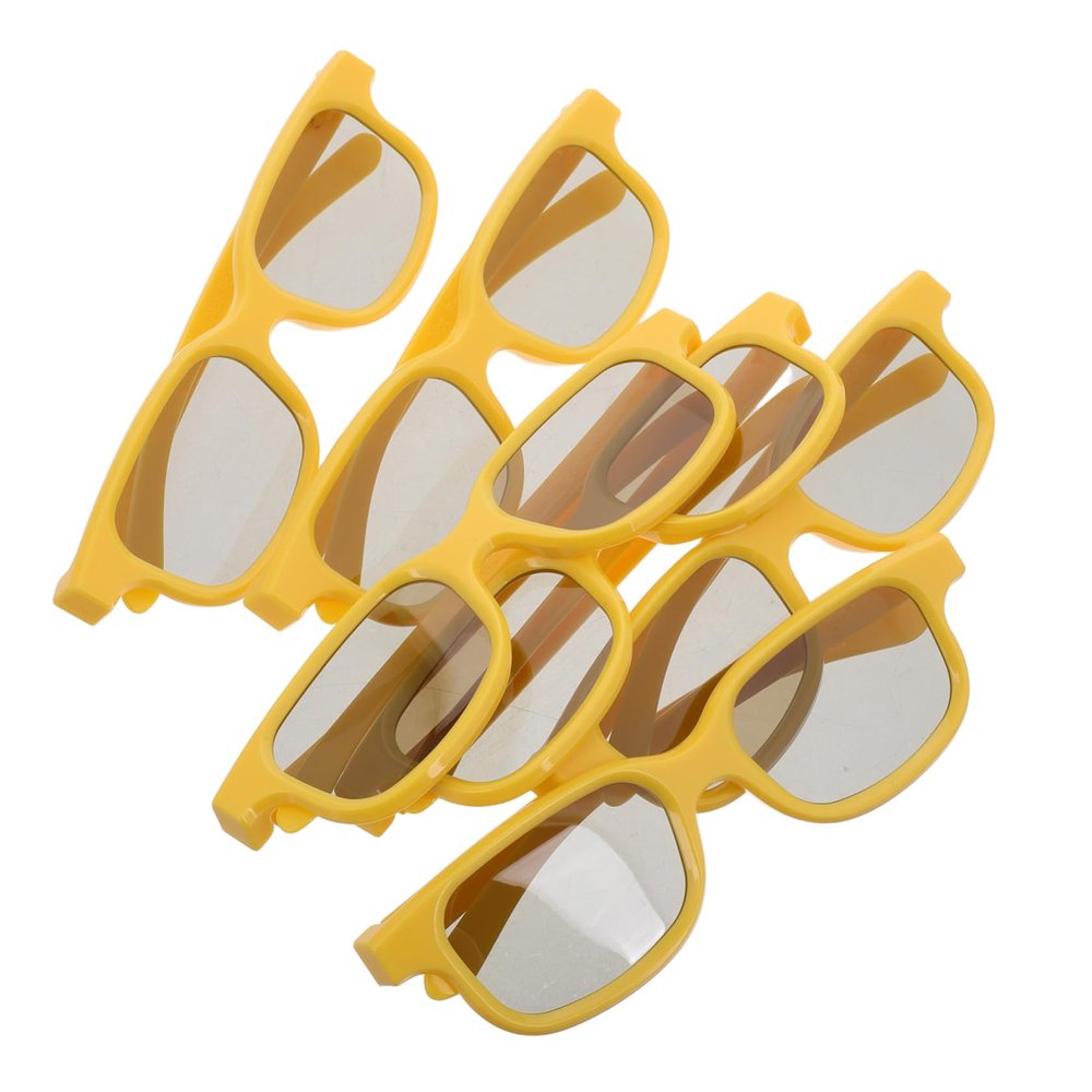 BCOATH 6Pcs Viewing Glasses for Movies Games Interactive Cinema Eyewear for Home School and Parties Enhance Family Enjoyment and Experience