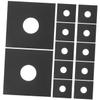 Toyvian 12Pcs Kraft Paper Vinyl Record Jackets Protective Covers for Album Storage Durable Vinyl Record Cases Scratch Design for All Record Players view 1