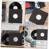 Toyvian 12Pcs Kraft Paper Vinyl Record Jackets Protective Covers for Album Storage Durable Vinyl Record Cases Scratch Design for All Record Players view 2