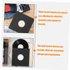 Toyvian 12Pcs Kraft Paper Vinyl Record Jackets Protective Covers for Album Storage Durable Vinyl Record Cases Scratch Design for All Record Players view 3