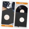 Toyvian 12Pcs Kraft Paper Vinyl Record Jackets Protective Covers for Album Storage Durable Vinyl Record Cases Scratch Design for All Record Players view 4