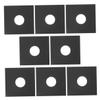 HANABASS 8pcs Anti-Static Vinyl Record Sleeves Kraft Paper Lining Double-Layer Protectors for Music Albums Compatible Standard Vinyl Records view 1