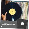 HANABASS 8pcs Anti-Static Vinyl Record Sleeves Kraft Paper Lining Double-Layer Protectors for Music Albums Compatible Standard Vinyl Records view 3